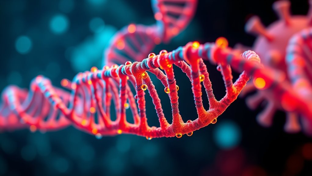 disrupting viral genome replication