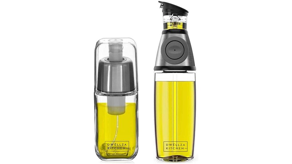 dual olive oil dispenser
