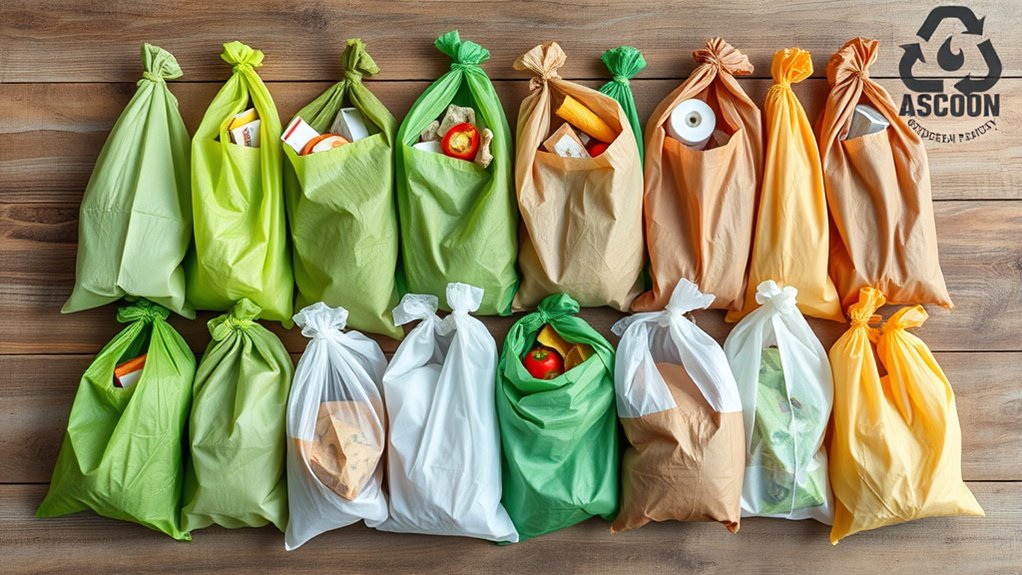 eco friendly biodegradable trash bags