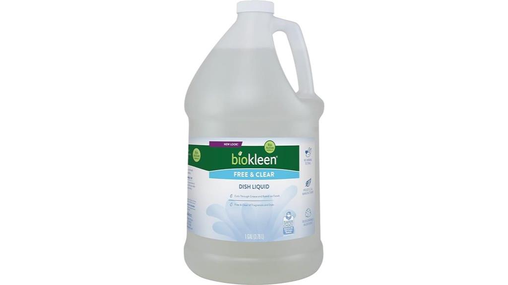 eco friendly fragrance free dish soap