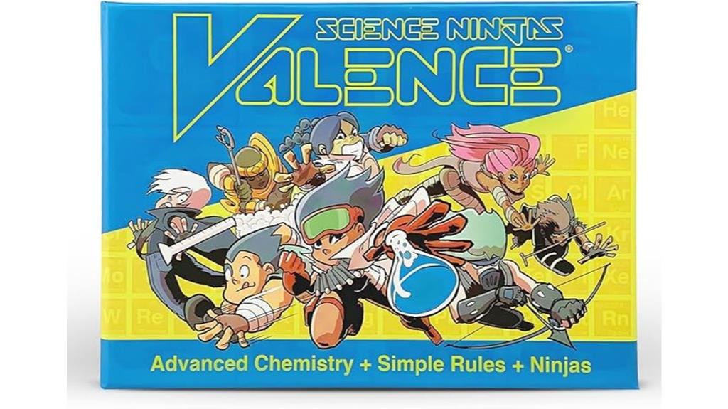educational chemistry card game