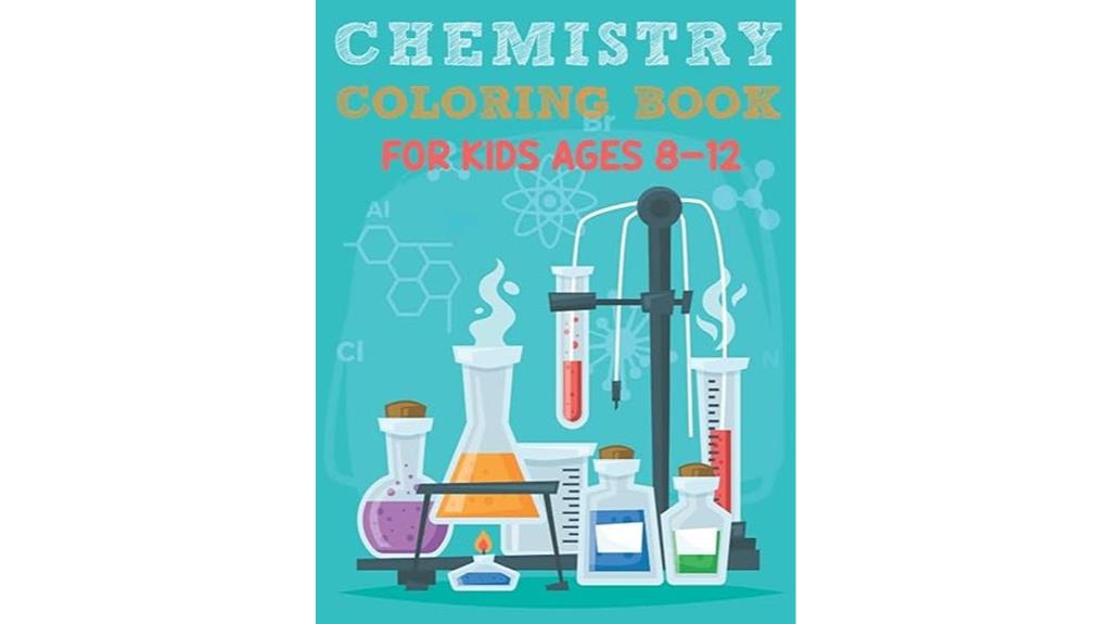 educational chemistry coloring book