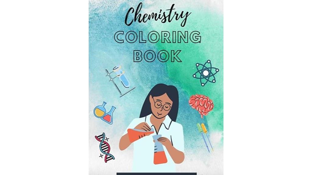 educational chemistry coloring book