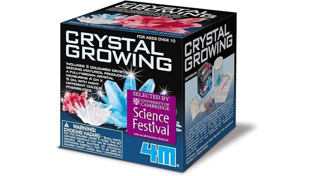 educational crystal growing kit