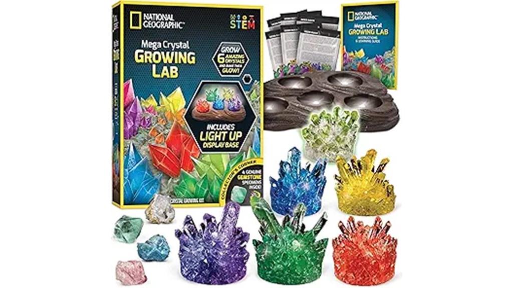 educational crystal growing kit