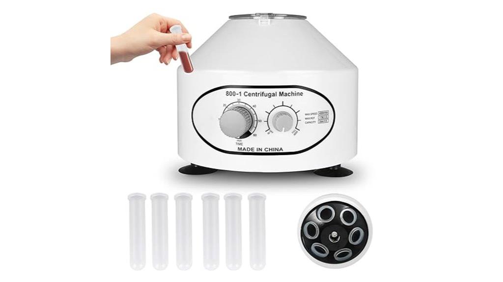 electric centrifuge with speed