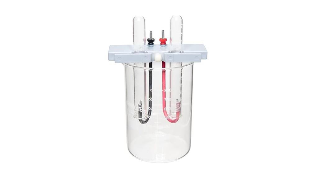 electrolysis unit with battery