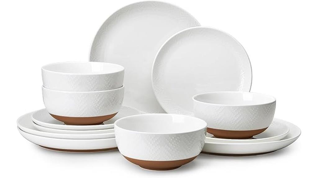 elegant porcelain dinner set