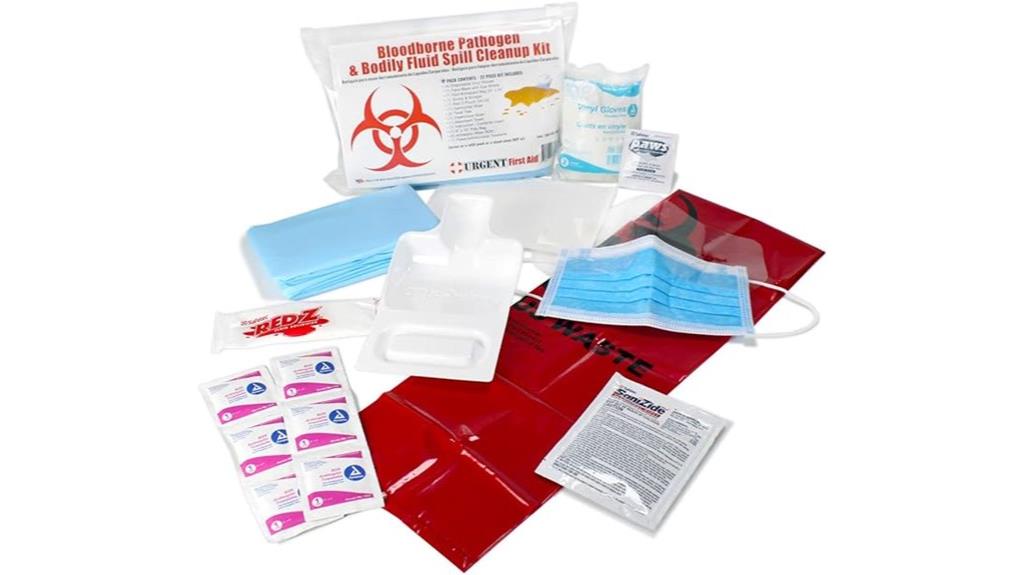 emergency bodily fluid cleanup kit