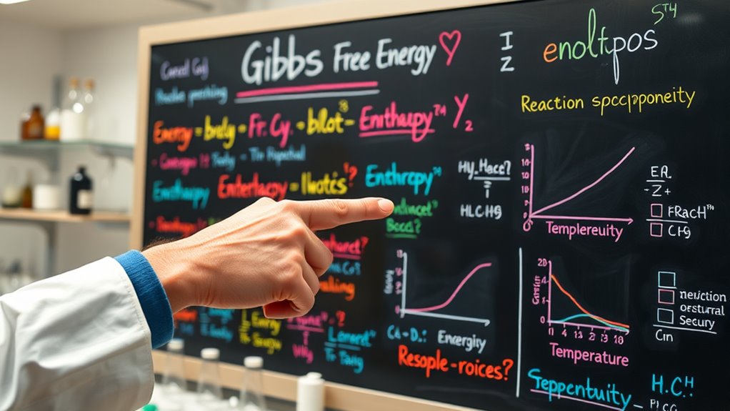 energy change determines spontaneity