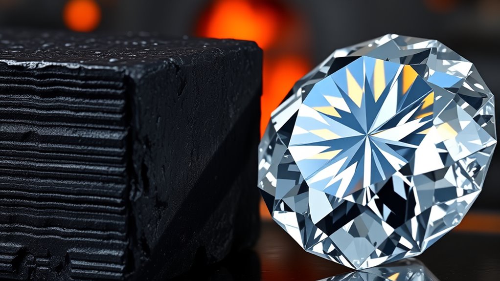 environmental conditions determine allotrope structure