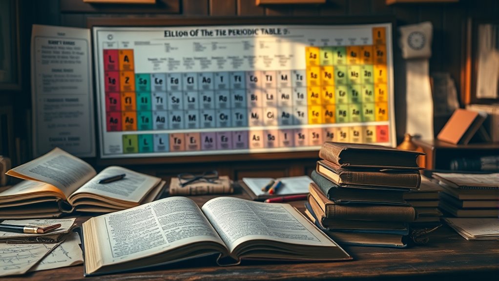 evolution of the periodic table