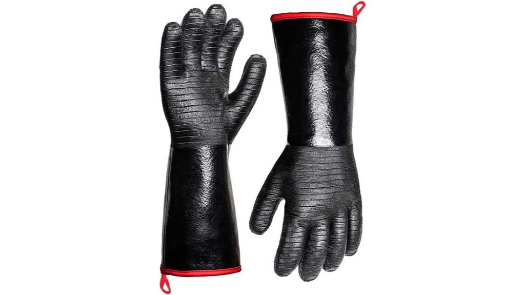 extreme heat resistant grill gloves