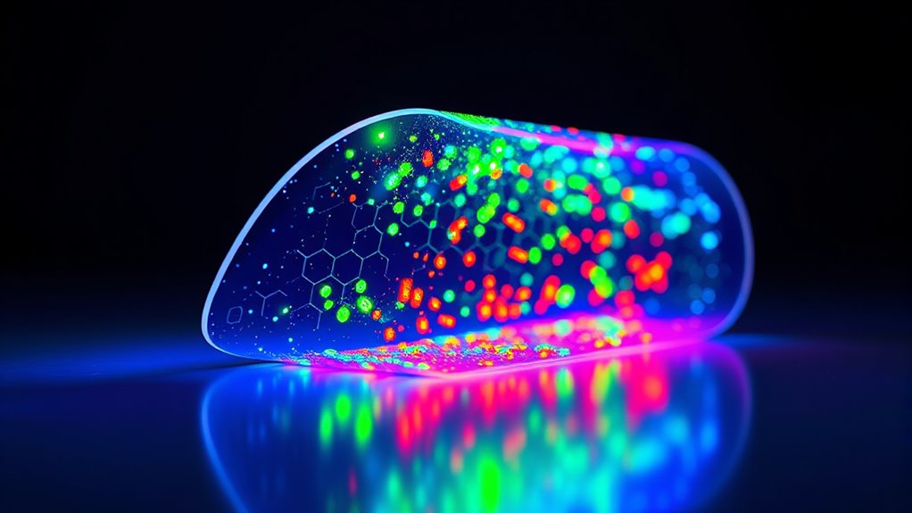 flexible organic led displays