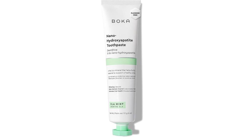 fluoride free nano hydroxyapatite toothpaste
