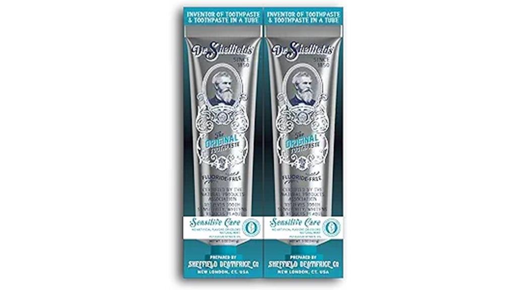 fluoride free toothpaste pack