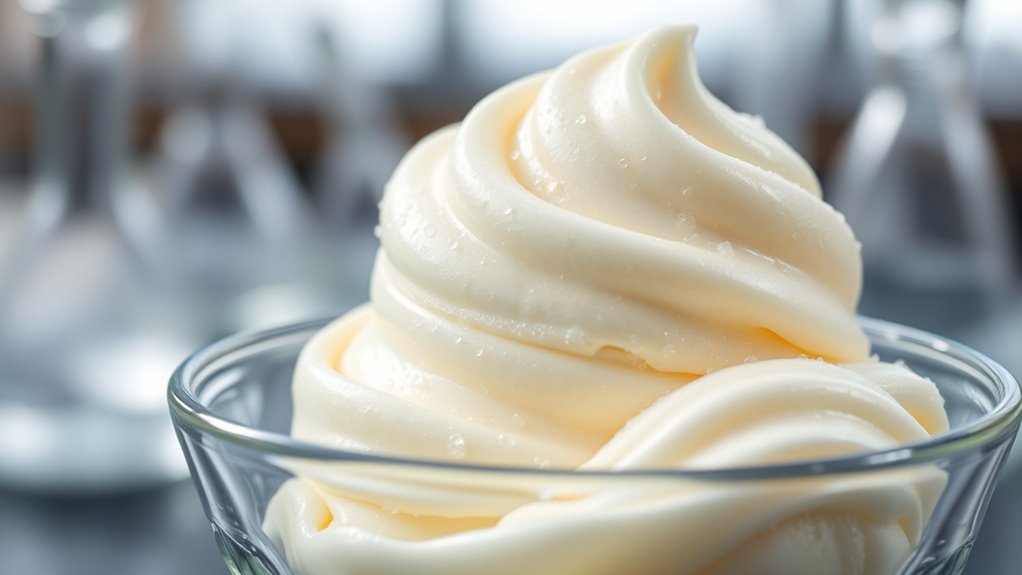 frozen dessert chemistry