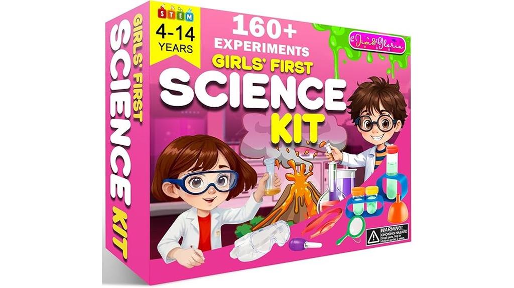 girls science kits combo