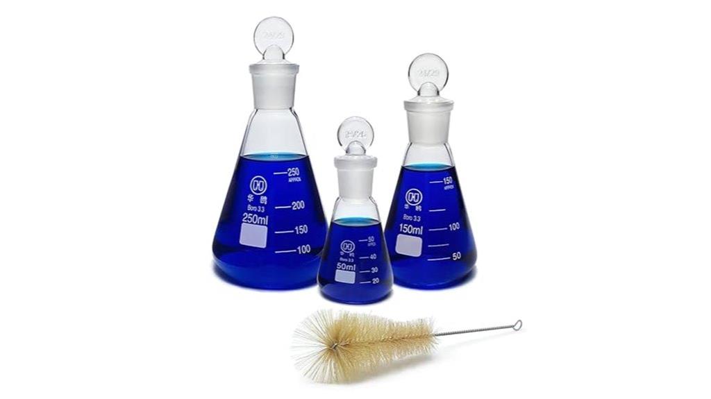 glass flask set
