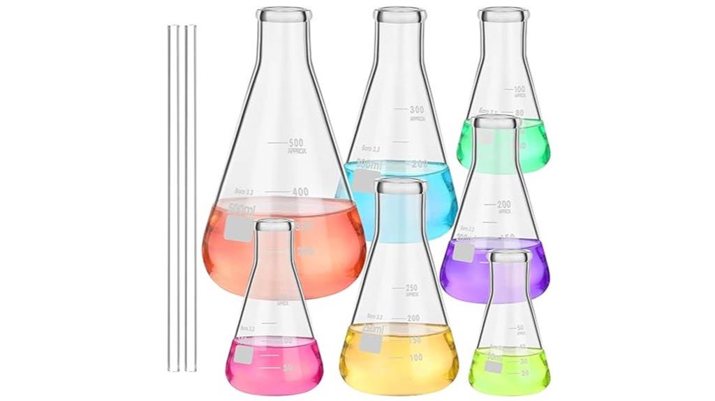 glass flask set
