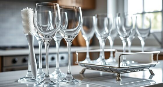 glassware cleaning and drying