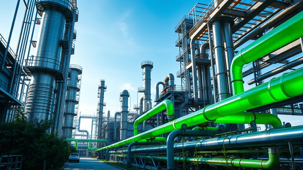 green hydrogen reduces industrial emissions