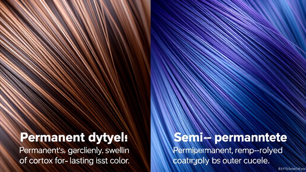 hair structure affects dyeing
