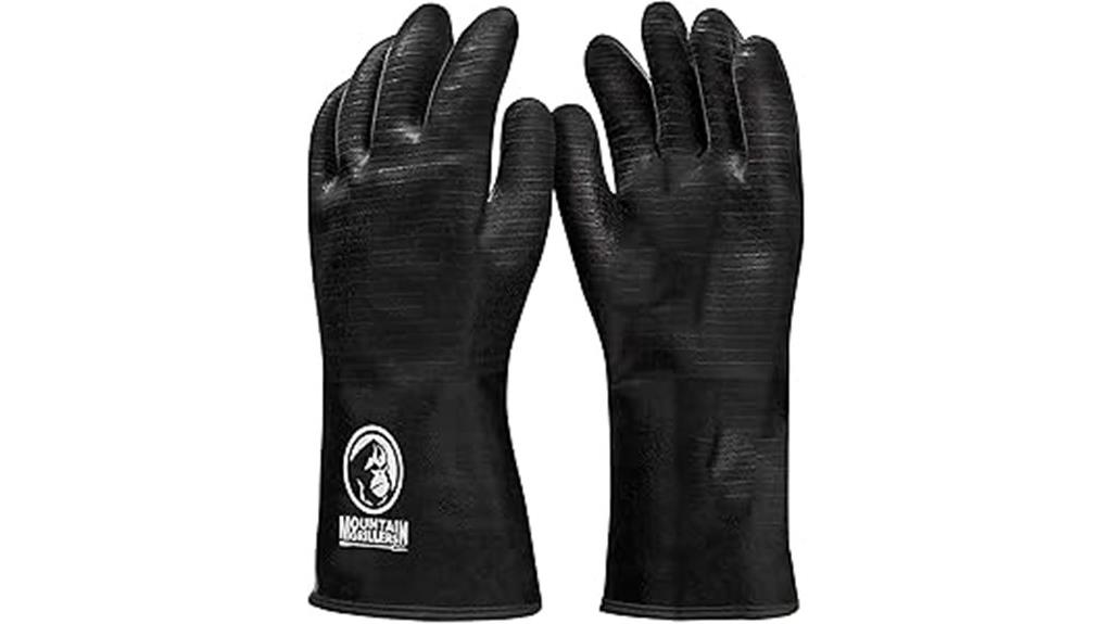 heat resistant grilling gloves