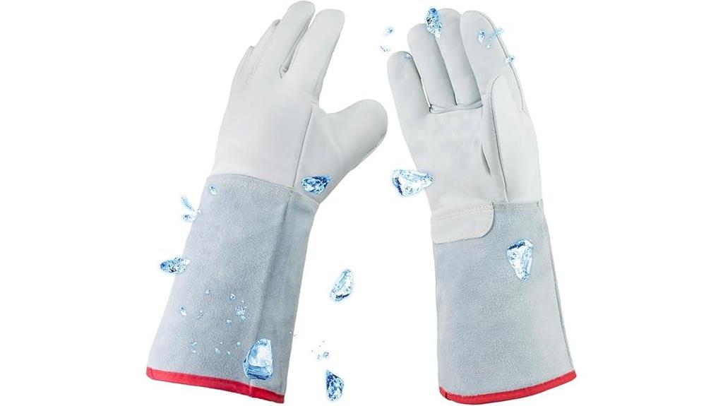 high temperature cryogenic gloves