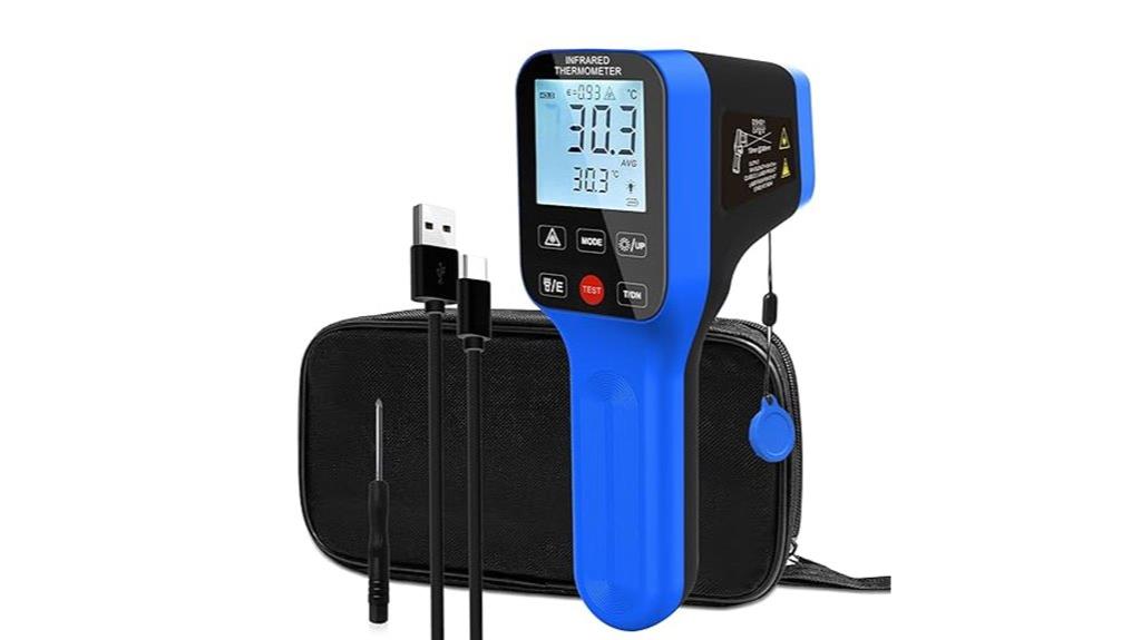 high temperature infrared gun