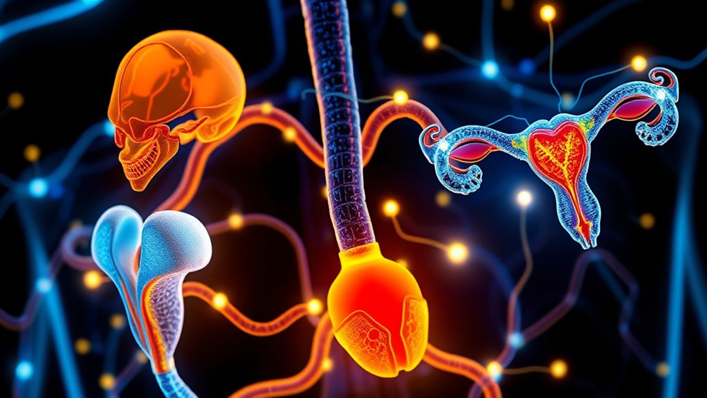 hormone producing glands regulate functions