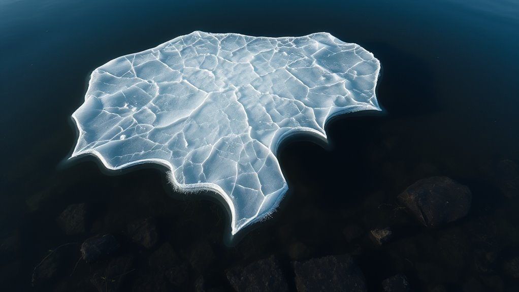 ice protects aquatic ecosystems