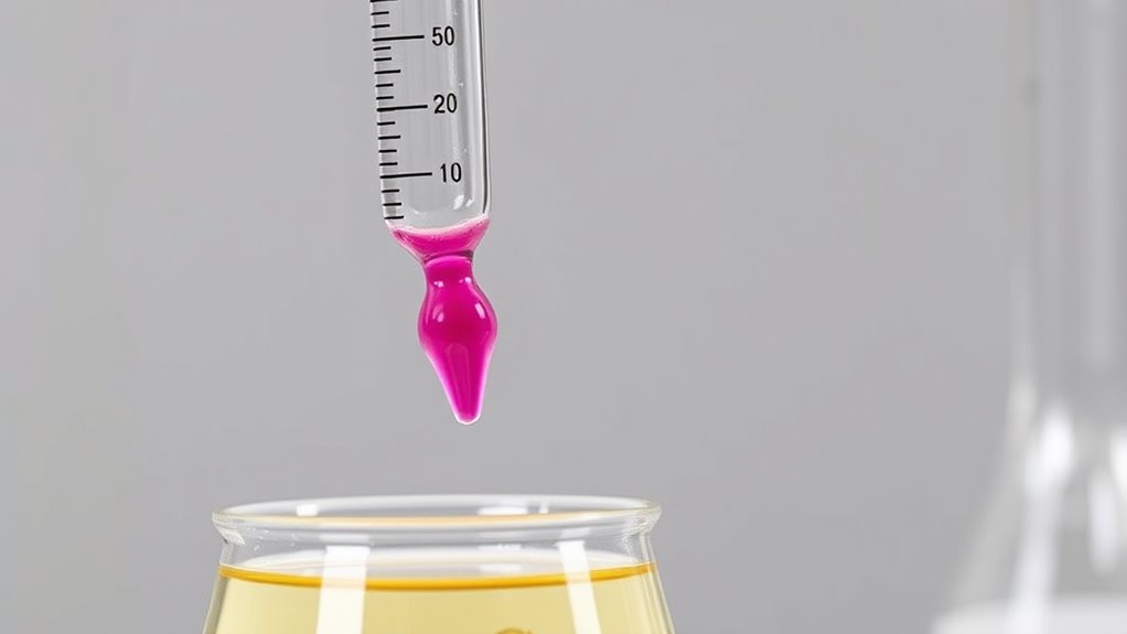 identify steep ph change