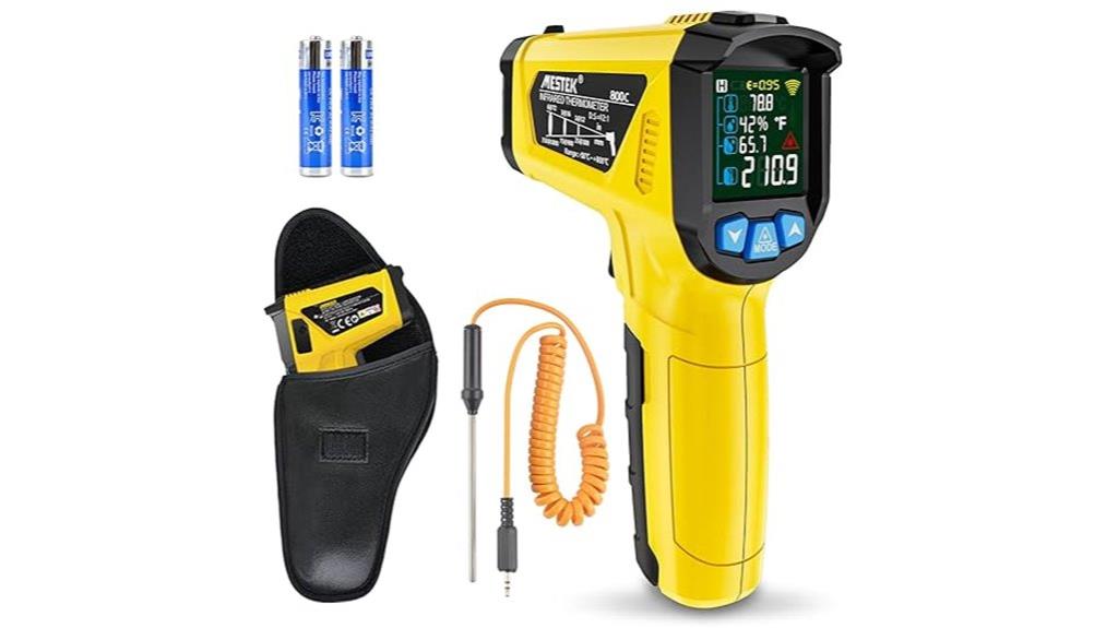 infrared laser temperature gun