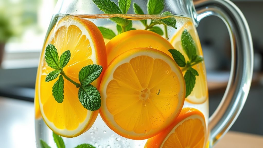 infused water flavor enhancement