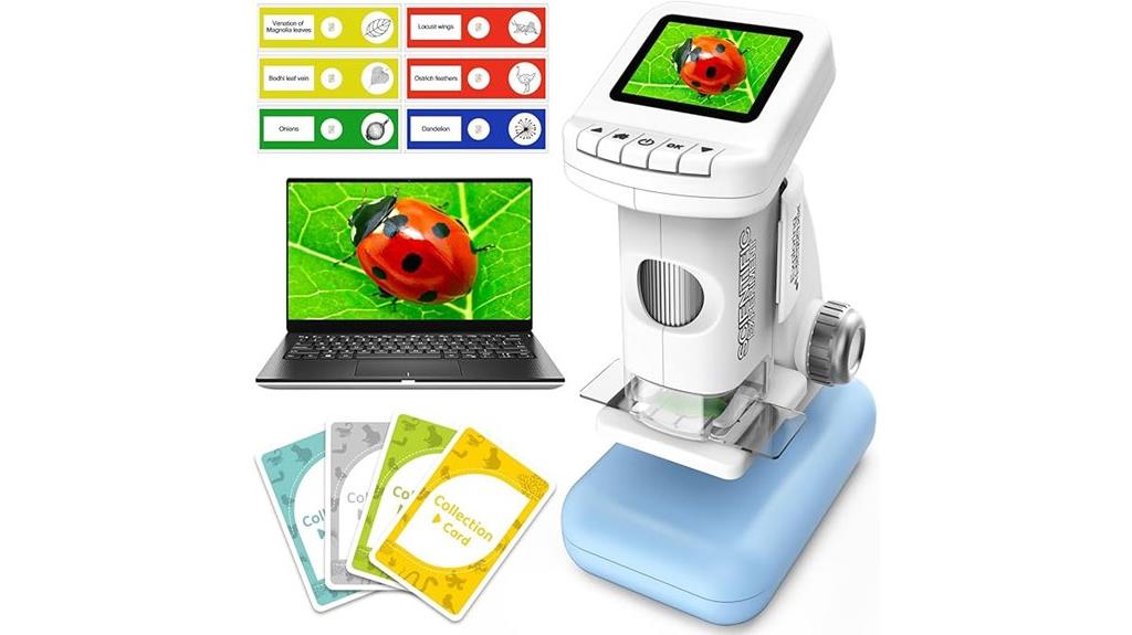 kids 1200x digital microscope