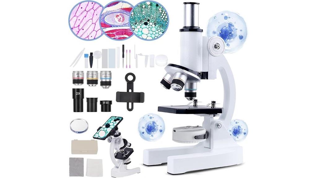 kids 40x 2000x microscope