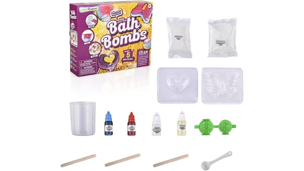 kids bath bomb kit