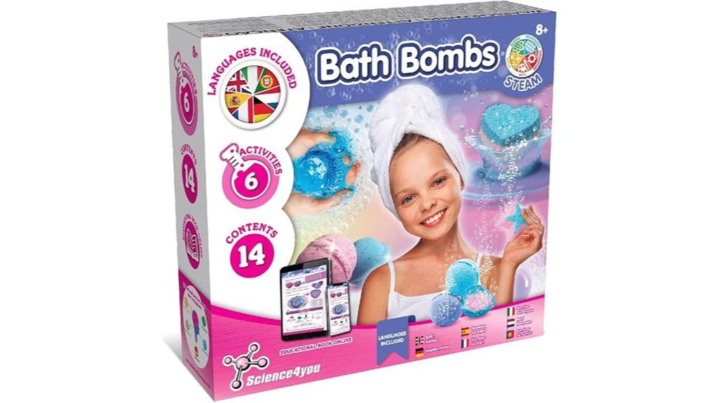 kids bath bomb kit