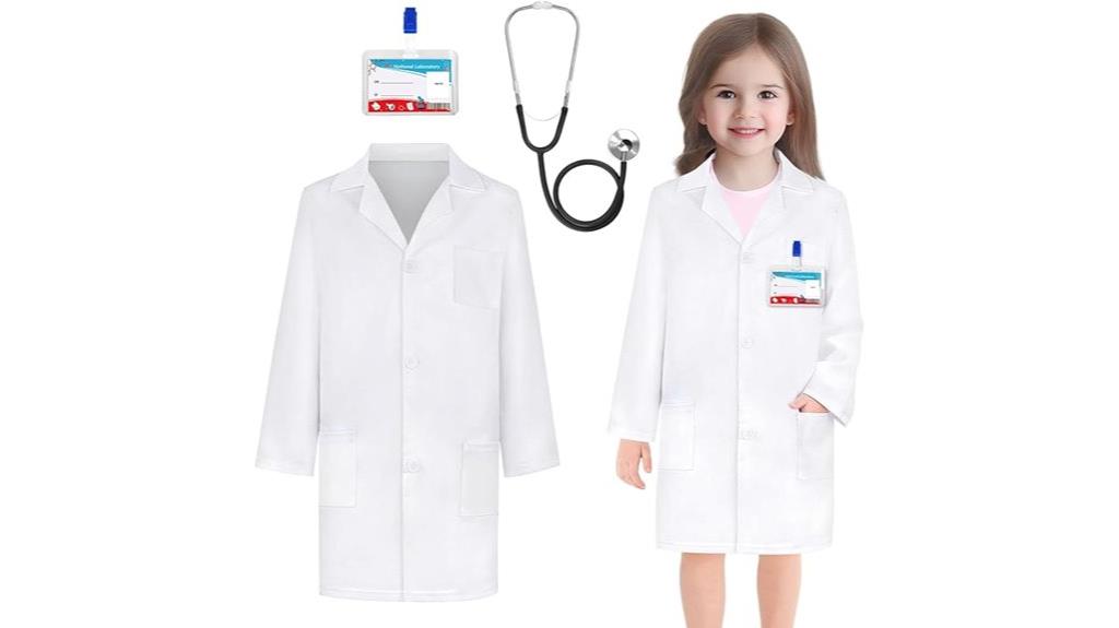 kids doctor lab costume