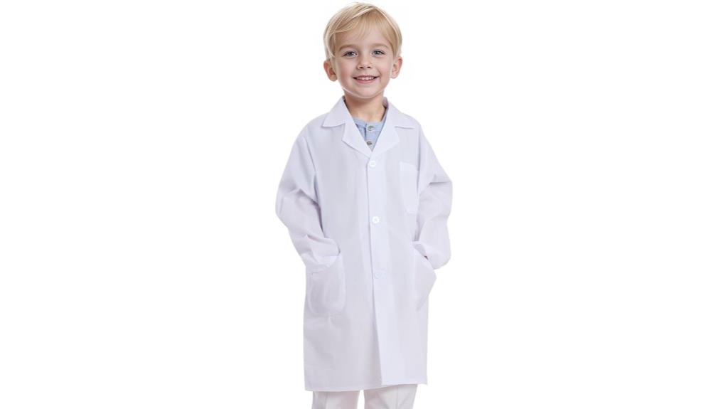 kids doctor scientist coat