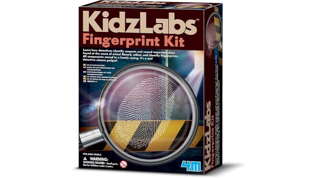 kids fingerprint discovery kit