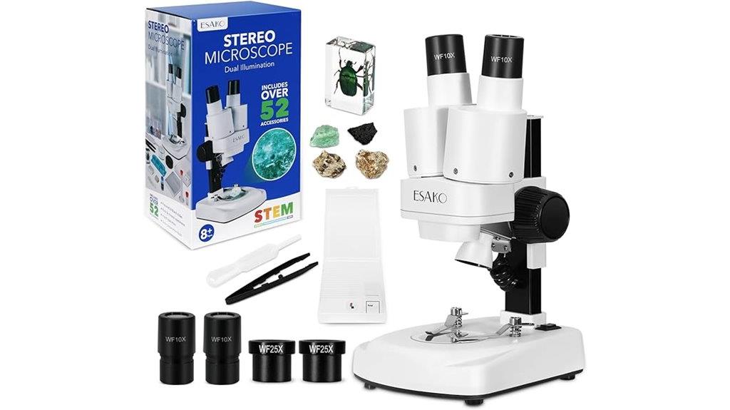 kids microscope science kit