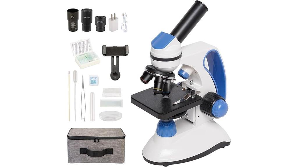 kids microscope with phone adapter