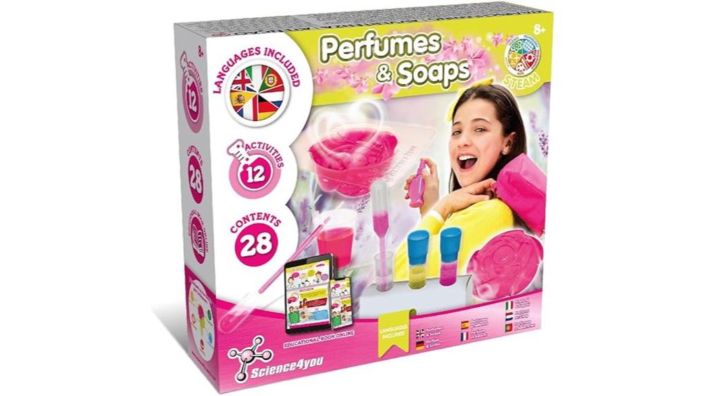 kids perfume and soap kit