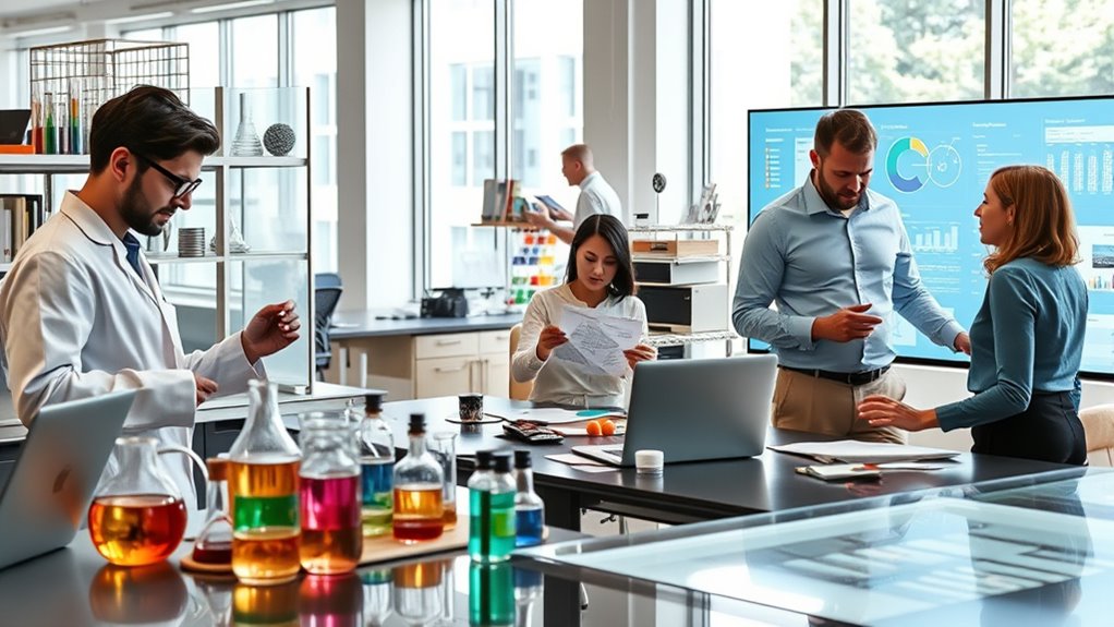 laboratory analysis and equipment maintenance