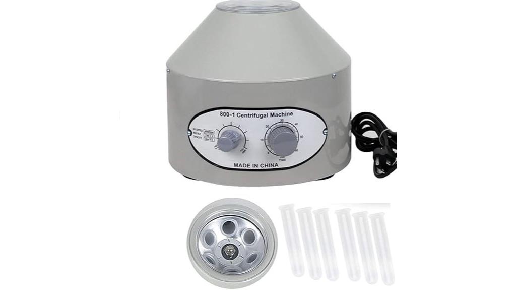laboratory centrifuge with timer