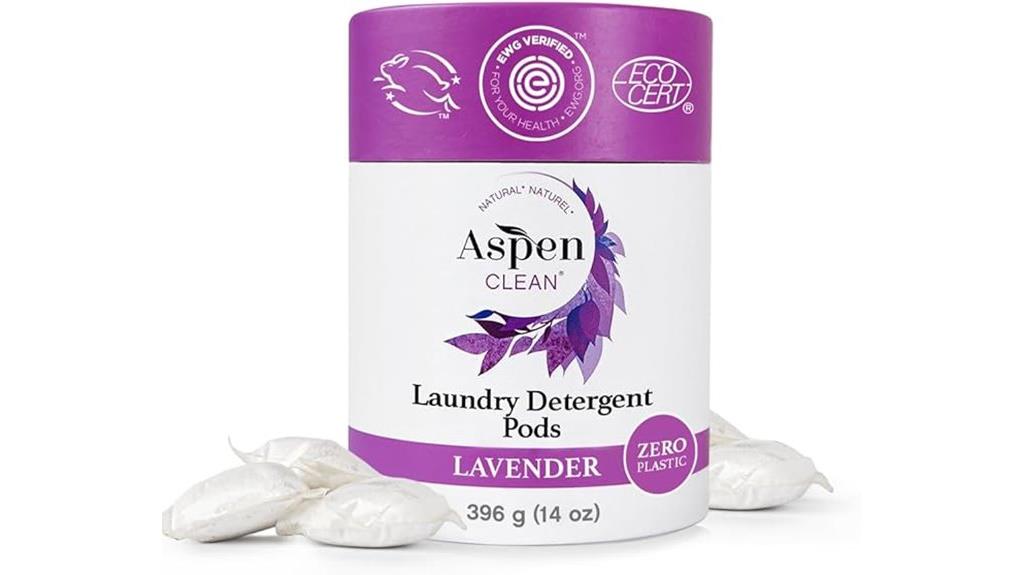 lavender laundry pods pack