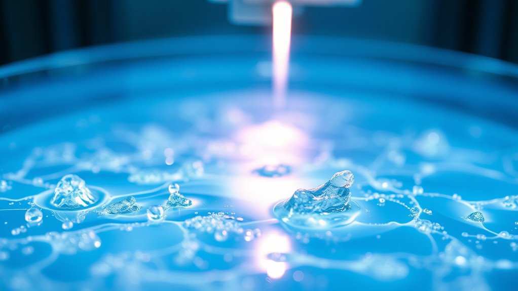 light activated resin hardening