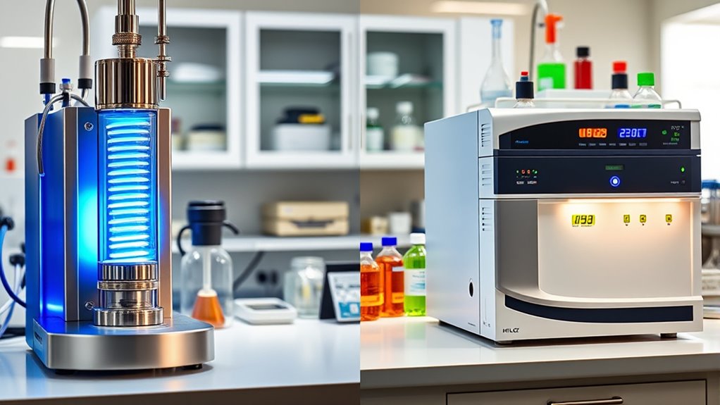 lower cost simpler equipment